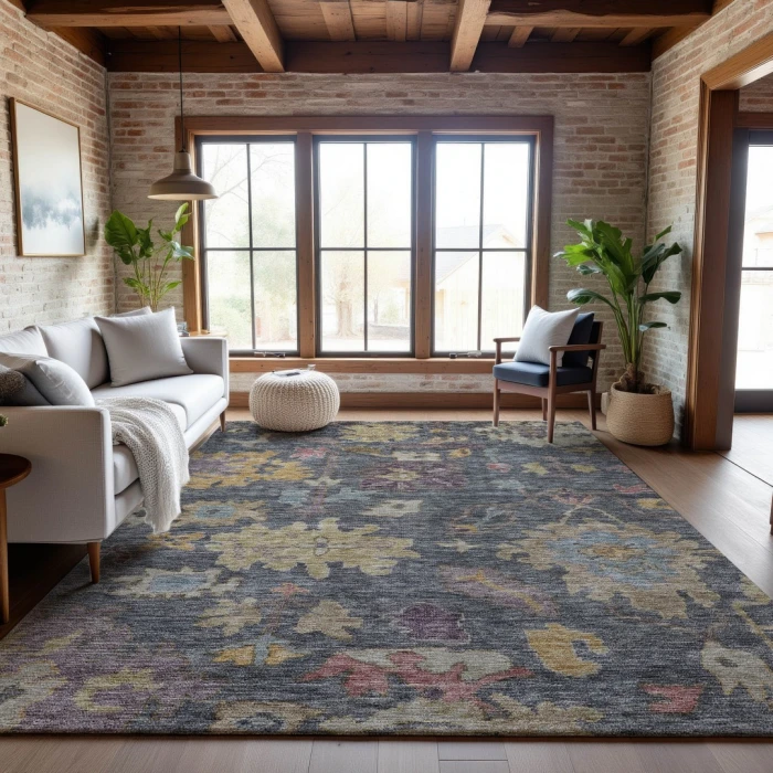 Addison Mayfield Blue AMF1108 8ft. x 10ft. Rect. Rug