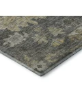 Addison Mayfield Gray AMF1108 - 8ft. Round Rug
