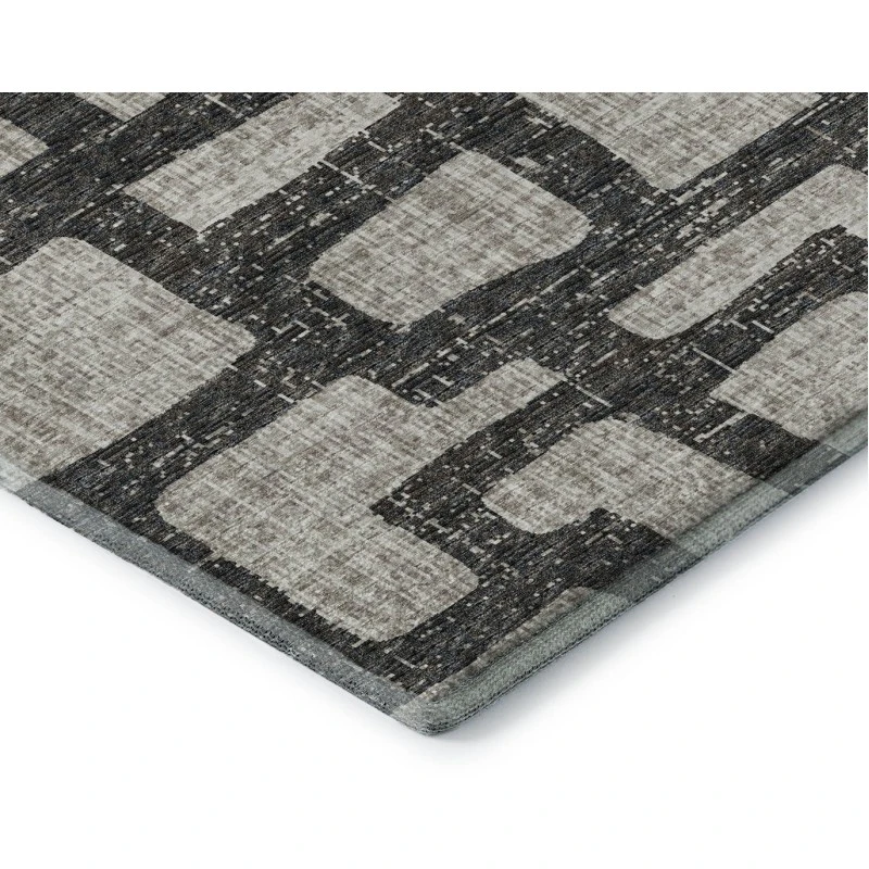 Addison Mayfield Gray AMF110 - 8ft. Round Rug