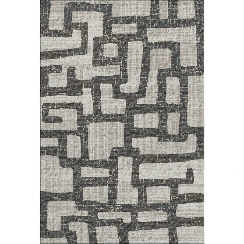 Addison Mayfield Gray AMF110 - 8ft. Round Rug