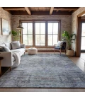Addison Mayfield Brown AMF1112 - 8ft. Round Rug