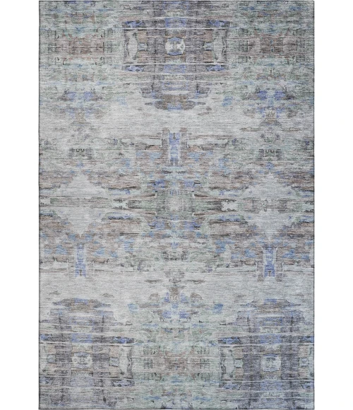 Addison Mayfield Brown AMF1112 - 8ft. Round Rug