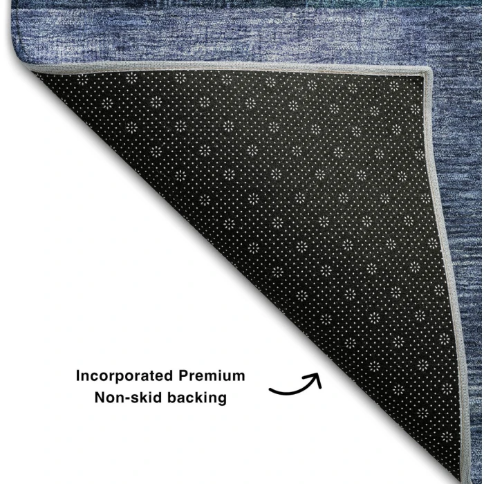 Addison Mayfield Blue AMF1114 - 8ft. Round Rug