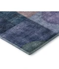 Addison Mayfield Blue AMF1114 - 8ft. Round Rug