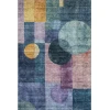 Addison Mayfield Blue AMF1114 - 8ft. Round Rug