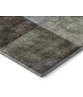 Addison Mayfield Brown AMF1114 - 8ft. Round Rug