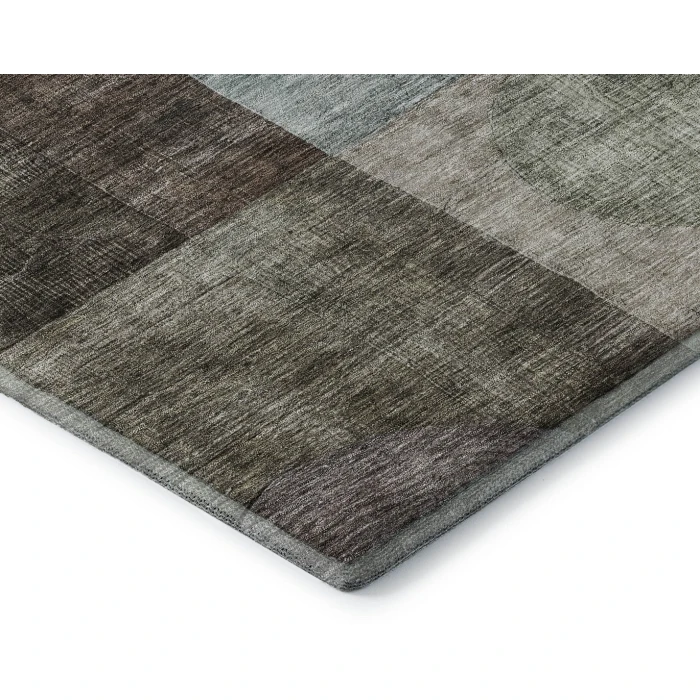 Addison Mayfield Brown AMF1114 - 8ft. Round Rug