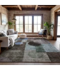 Addison Mayfield Brown AMF1114 - 8ft. Round Rug