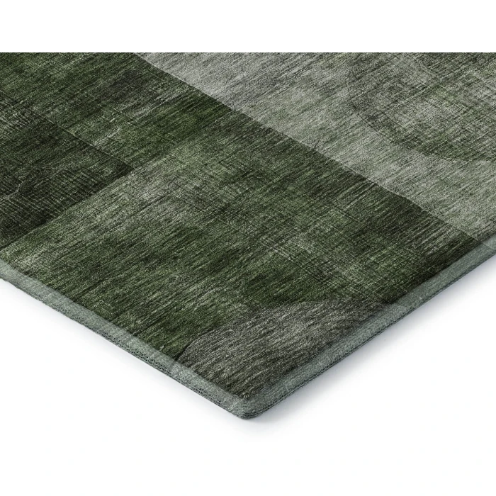 Addison Mayfield Green AMF1114 - 8ft. Round Rug