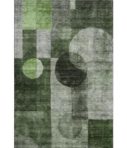 Addison Mayfield Green AMF1114 - 8ft. Round Rug