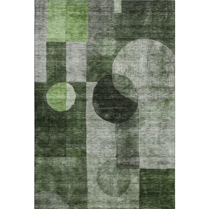 Addison Mayfield Green AMF1114 - 8ft. Round Rug