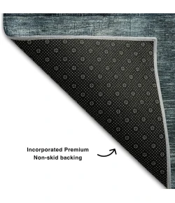 Addison Mayfield Teal AMF1114 8ft. x 10ft. Rect. Rug