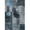 Addison Mayfield Teal AMF1114 - 8ft. Round Rug