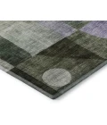 Addison Mayfield Green AMF1117 - 8ft. Round Rug