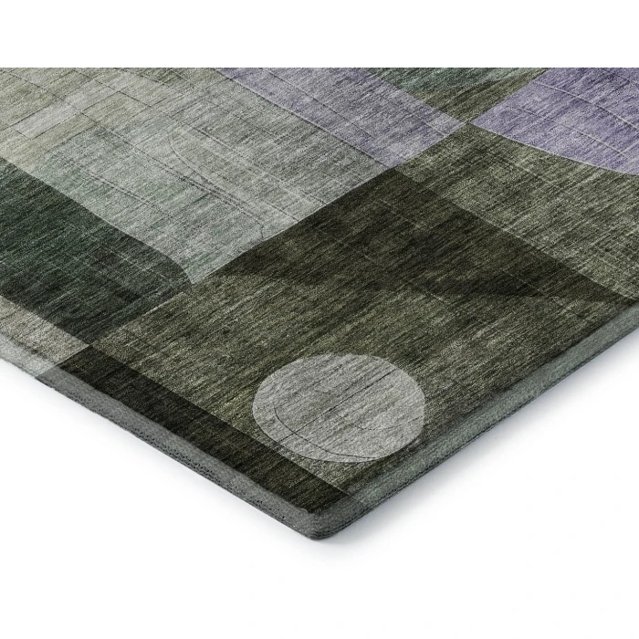 Addison Mayfield Green AMF1117 - 8ft. Round Rug