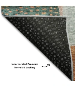 Addison Mayfield Orange AMF1117 8ft. x 10ft. Rect. Rug