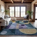 Addison Mayfield Blue AMF1118 9ft. x 12ft. Rect. Rug