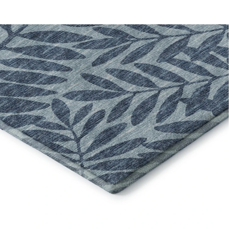 Addison Mayfield Blue AMF111 - 8ft. Round Rug