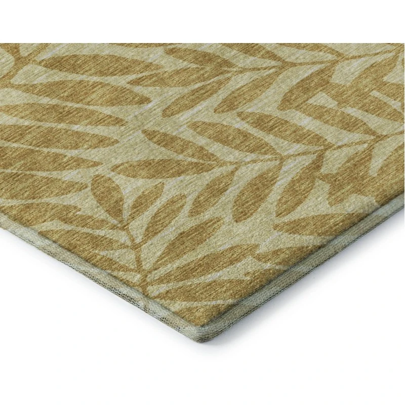 Addison Mayfield Yellow AMF111 2ft. 3in. x 7ft. 6in. Rect. Rug