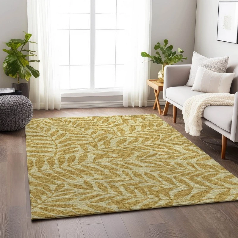 Addison Mayfield Yellow AMF111 2ft. 3in. x 7ft. 6in. Rect. Rug