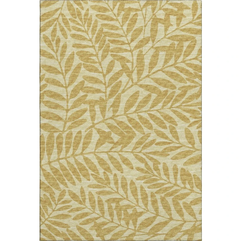 Addison Mayfield Yellow AMF111 2ft. 3in. x 7ft. 6in. Rect. Rug