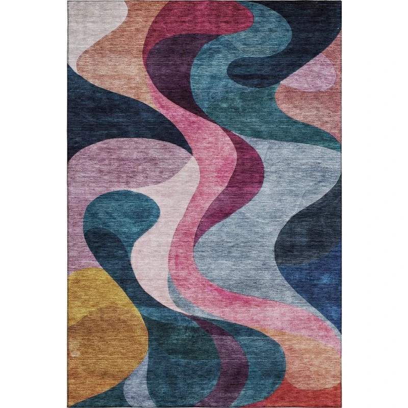 Addison Mayfield Green AMF1121 - 8ft. Round Rug