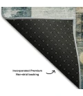 Addison Mayfield Teal AMF1123 9ft. x 12ft. Rect. Rug