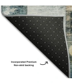Addison Mayfield Teal AMF1123 9ft. x 12ft. Rect. Rug