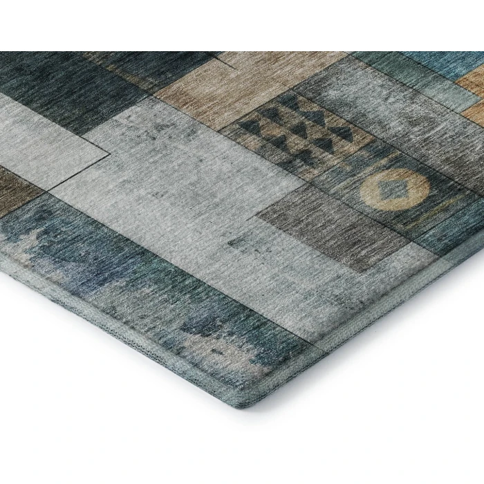 Addison Mayfield Teal AMF1123 9ft. x 12ft. Rect. Rug