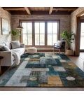 Addison Mayfield Teal AMF1123 9ft. x 12ft. Rect. Rug
