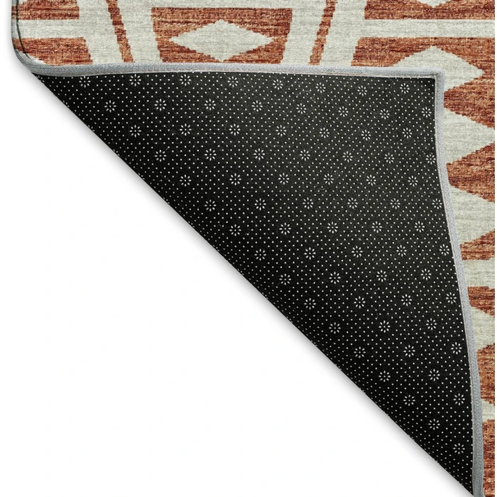 Addison Mayfield Red AMF112 - 8ft. Round Rug