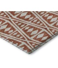 Addison Mayfield Red AMF112 - 8ft. Round Rug