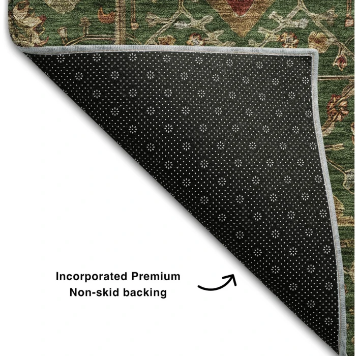 Addison Mayfield Green AMF1130 5ft. x 7ft. 6in. Rect. Rug