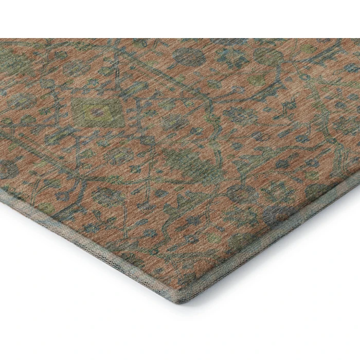 Addison Mayfield Orange AMF1131 2ft. 3in. x 7ft. 6in. Rect. Rug
