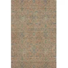 Addison Mayfield Orange AMF1131 - 8ft. Round Rug