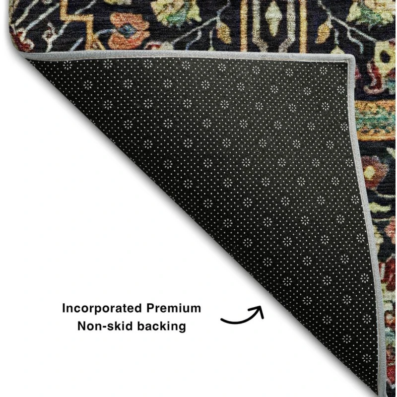 Addison Mayfield Black AMF1132 - 8ft. Round Rug