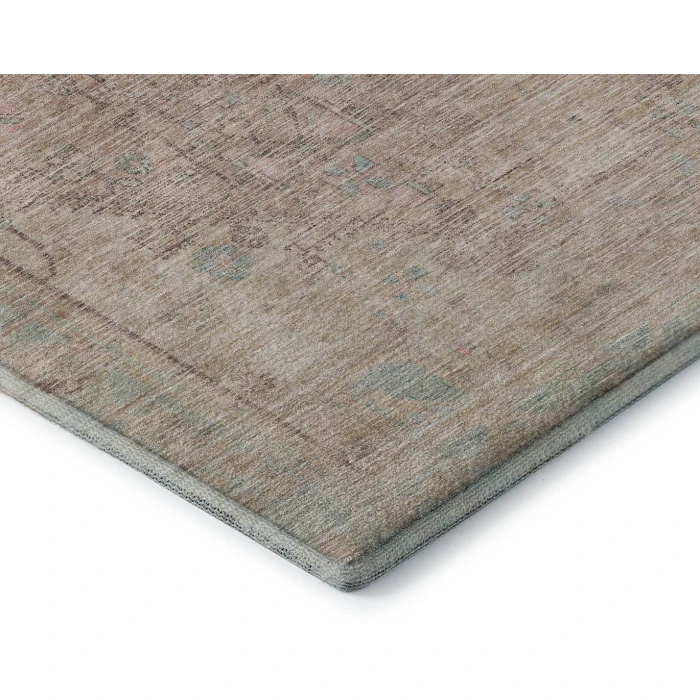 Addison Mayfield Pink AMF1134 - 8ft. Round Rug