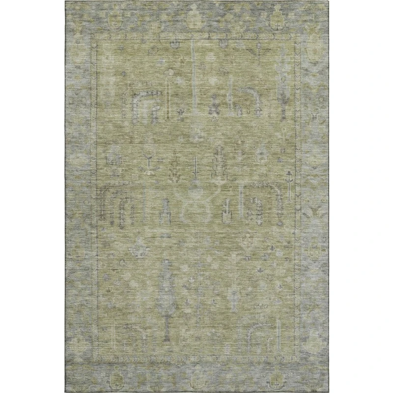 Addison Mayfield Green AMF1135 5ft. x 7ft. 6in. Rect. Rug