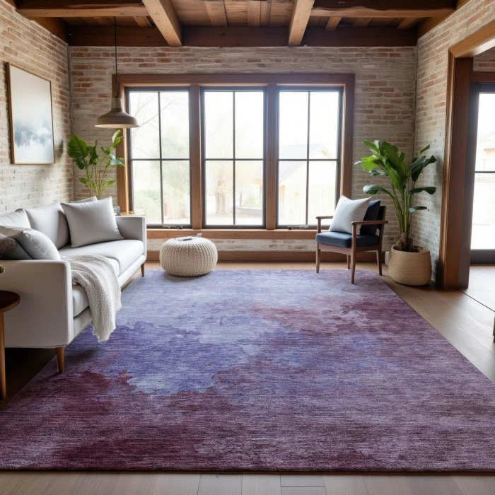 Addison Mayfield Purple AMF1138 5ft. x 7ft. 6in. Rect. Rug