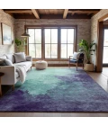 Addison Mayfield Blue AMF1138 - 8ft. Round Rug
