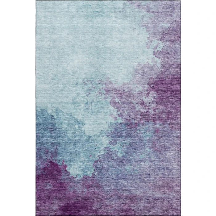Addison Mayfield Blue AMF1138 - 8ft. Round Rug