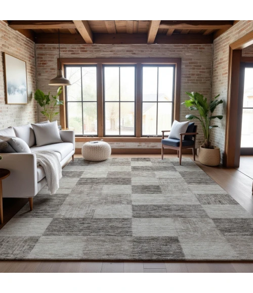 Addison Mayfield Brown AMF1139 2ft. 3in. x 7ft. 6in. Rect. Rug