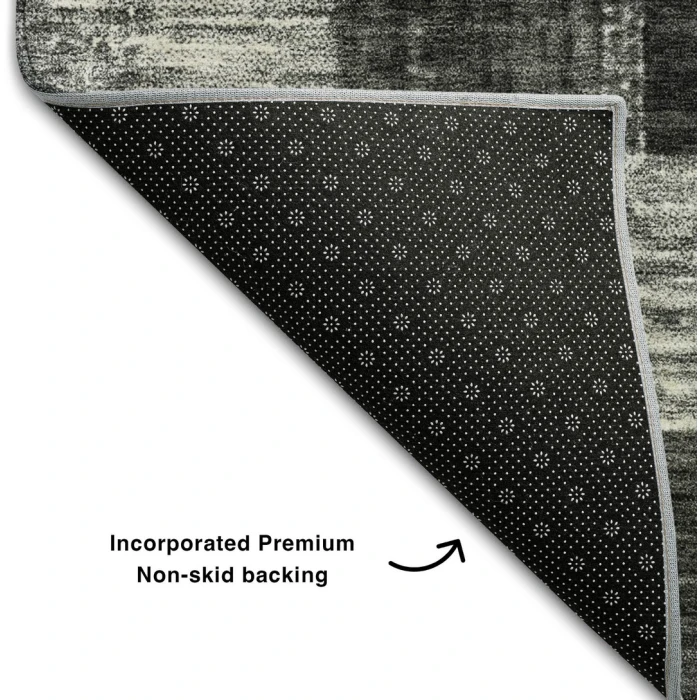 Addison Mayfield Black AMF1139 - 8ft. Round Rug