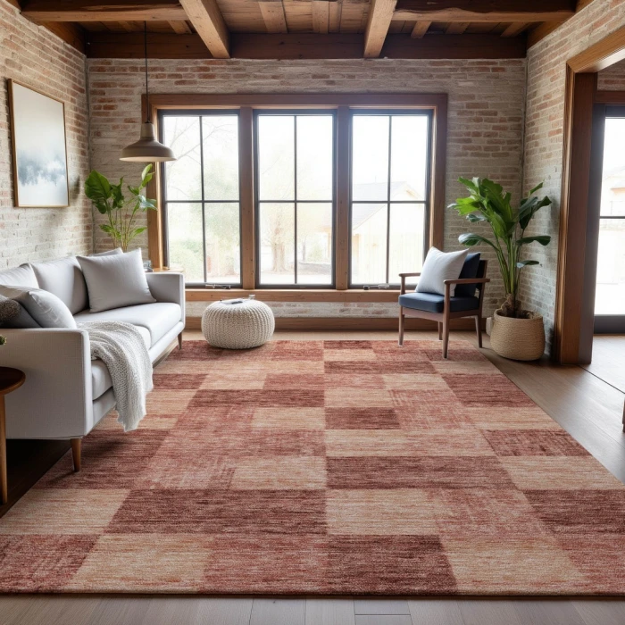 Addison Mayfield Orange AMF1139 2ft. 3in. x 7ft. 6in. Rect. Rug