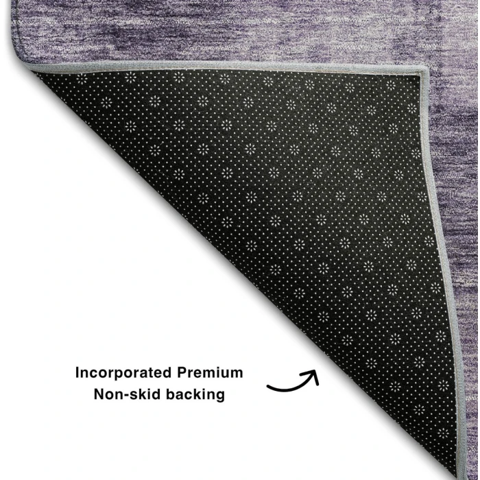 Addison Mayfield Purple AMF1139 - 8ft. Round Rug