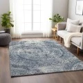 Addison Mayfield Blue AMF113 2ft. 3in. x 7ft. 6in. Rect. Rug