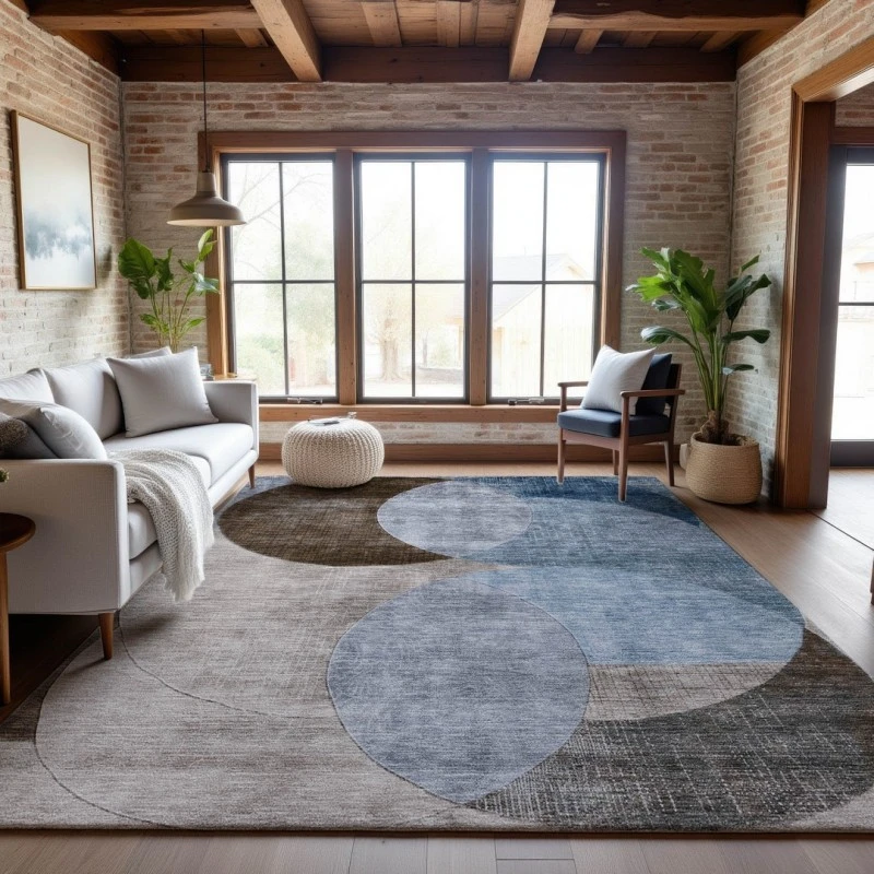 Addison Mayfield Blue AMF1140 9ft. x 12ft. Rect. Rug