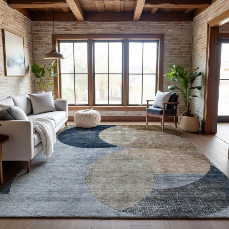 Addison Mayfield Blue AMF1140 9ft. x 12ft. Rect. Rug