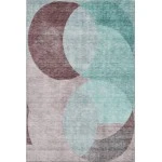 Addison Mayfield Teal AMF1140 5ft. x 7ft. 6in. Rect. Rug