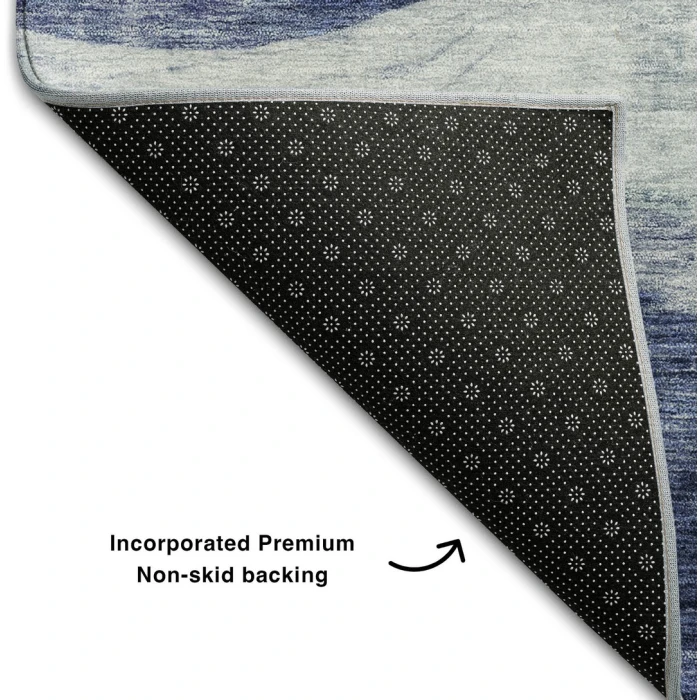 Addison Mayfield Blue AMF1141 2ft. 3in. x 7ft. 6in. Rect. Rug